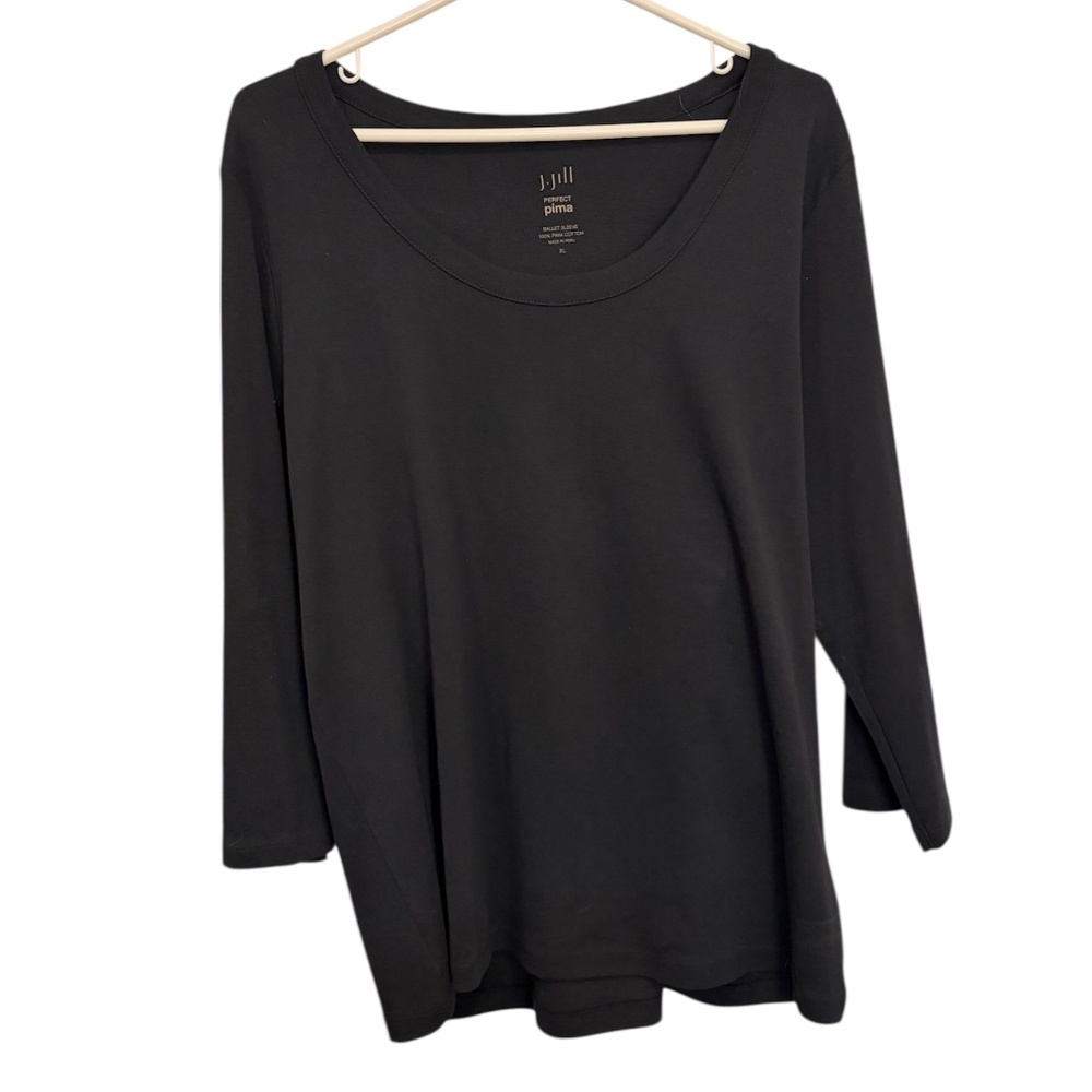 Women's J. Jill Perfect Pima Ballet Sleeve Shirt